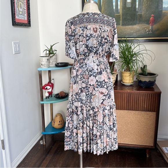 Spell & The Gypsy Amethyst Maxi Dress XXS-in shade Nightshade EEUC - Picture 4 of 15